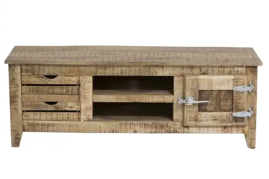 Rustic Ice Box T.V. Cabinet with 2 Drawers & 1 Door - popular handicrafts